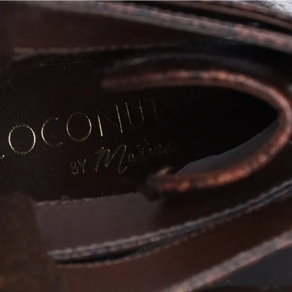 Western Snake Embossed Cut-out Booties - Picture 3 of 7